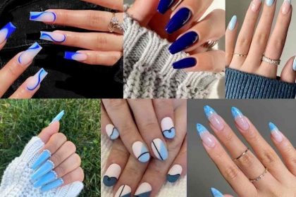 Blue Nails Designs